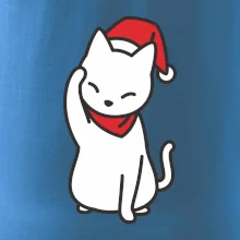 Vianočná mačka mávajúca