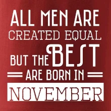 All men are created equal november