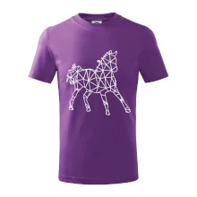 Geometria - kôň jednofarebná