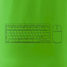 Klávesnica a myš jedným ťahom