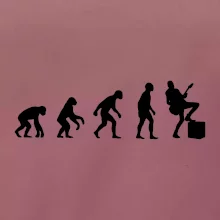 Evolúcia gitarista - noha na kombe