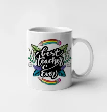 Farebné ceruzky best teacher ever