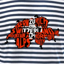 Mapy - názvy miest - Švajčiarsko