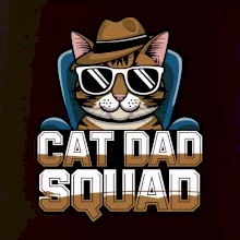 Cat dad squad