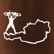 Cyklista - Mapa Rakúska