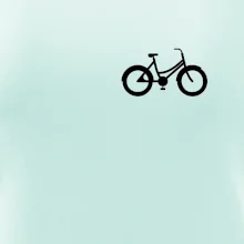 Obrázok kolesa na prsníku mestský bicykel