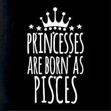 Princesses are born as Pisces - Ryby Princesses are born as Pisces - Ryby