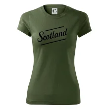 Scotland Vintage nápis Scotland Vintage nápis