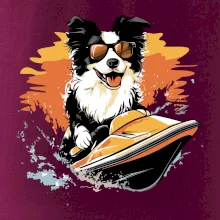 Border Kólia na vodnom skútri