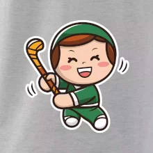 Ikona pozemný hokej chlapec / holka