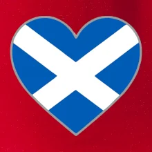 Škótske srdce na prsník