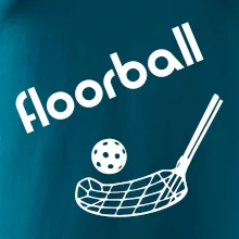 Floorball nápis šikmo