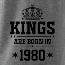 Kings are born in 1980