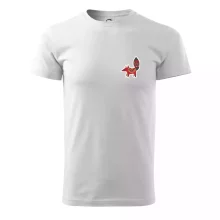 Folklór na prsníku líška