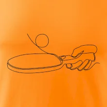 Stolný tenis jedným ťahom