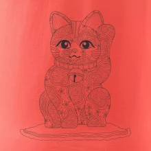 Mačka mávajúca mandala