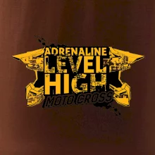 Motocross adrenaline level high
