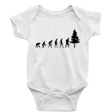 Evolúcia drevorubač - píla a strom Evolúcia drevorubač - píla a strom