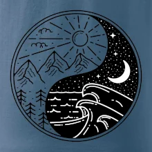 Yin & Yang hory a moře Yin & Yang hory a moře