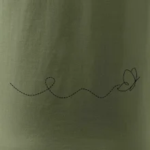 Dráha letu motýľa - vlnovka