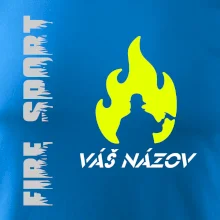 Hasiči - oheň - Váš názov - Prsník + chrbát