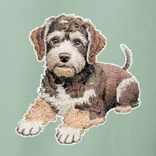Lagotto romagnolo vyšívaný veľký