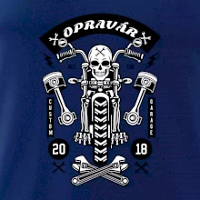 Motorkár  lebka opravár