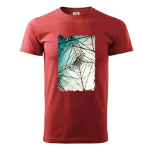 Farebné nebo - stožiare vysokého napätia