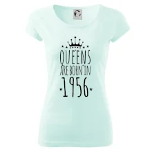 Queens are born in 1956