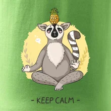 Yoga - keep calm kreslený