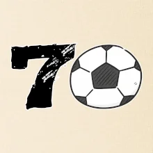 Futbal okrúhle narodeniny 70