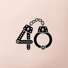 Narodeninové tričko pre policajta - putá 40