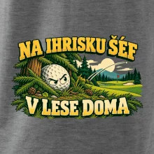 Na ihrisku šéf v lese doma