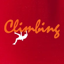 Climbing písací text