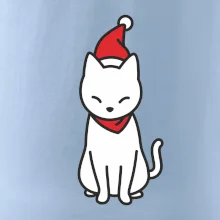 Vianočná mačka sediaca