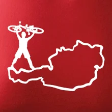 Cyklista - Mapa Rakúska