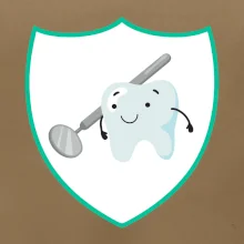 Zúbok na prsníku - zrkadlo