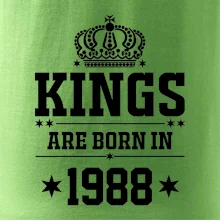 Kings are born in 1988