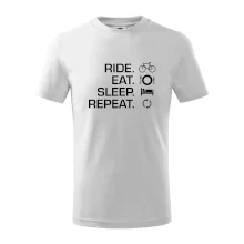 Ride Eat Sleep Repeat bicykel