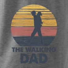 The walking dad - tata s dítětem na zádech