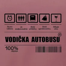 Čiarový kód - Vodička autobusu