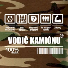 Čiarový kód - Vodič kamiónu