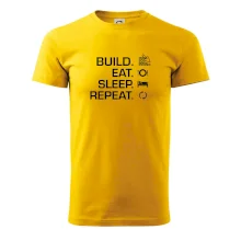 Build eat sleep repeat - tehly Build eat sleep repeat - tehly