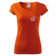 Folklór na prsníku líška