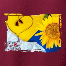 Ukrajina slnečnice a kroj Ukrajina slnečnice a kroj