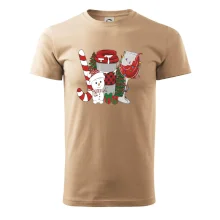 Vianoce, víno a snehuliak