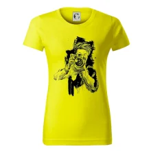 Fotograf kreslený ceruzkou Fotograf kreslený ceruzkou