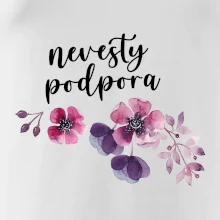 Nevesty podpora kvety ružové