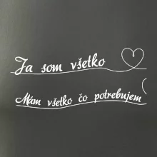 Srdce Mám všetko čo potrebujem