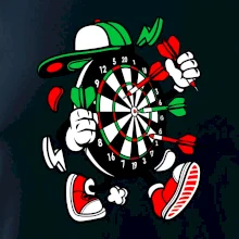 Šipkár  kreslený terč